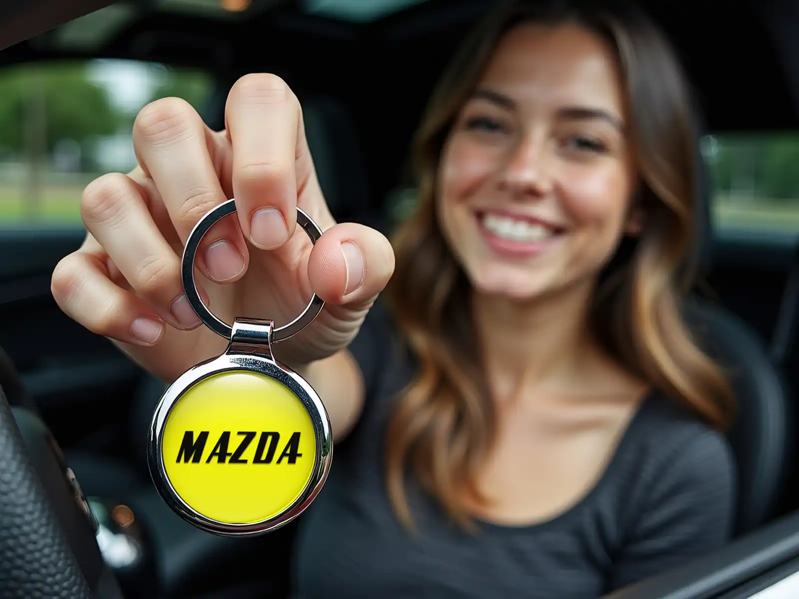 Mazda Portallaves Metal Estilo Metálico